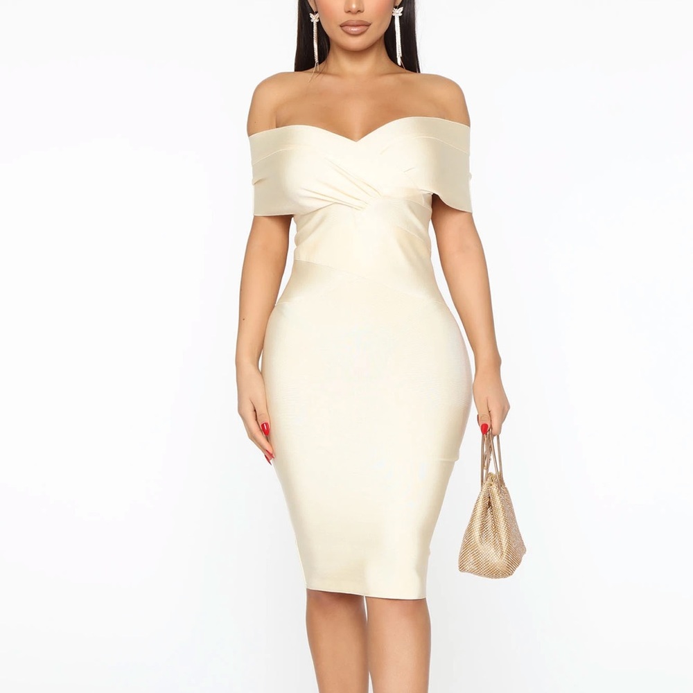 FashionNova Dolled Up For You Mini Dress